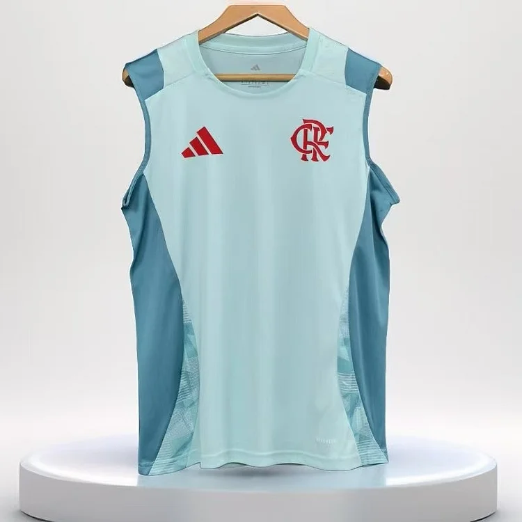 2025 Flamengo First Training Sleeveless Version Suit 
