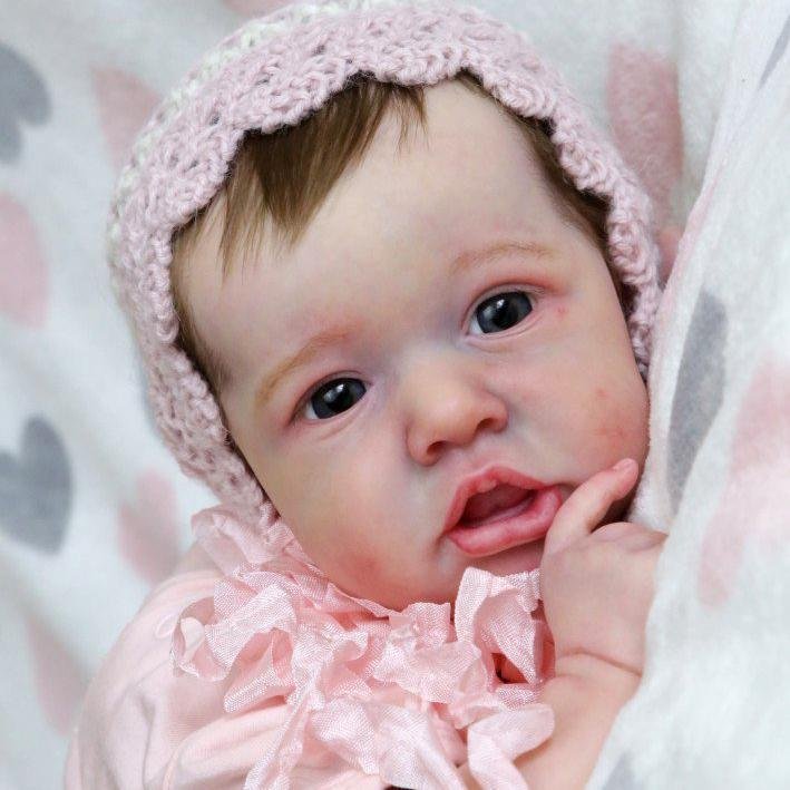 [Heartbeat💖 & Sound🔊]20'' Look Real Aila Reborn Silicone Baby Doll Girl, Reborn Child Baby Dolls Roleplay Birthday Present 2023 -jizhi® - [product_tag] Creativegiftss.com