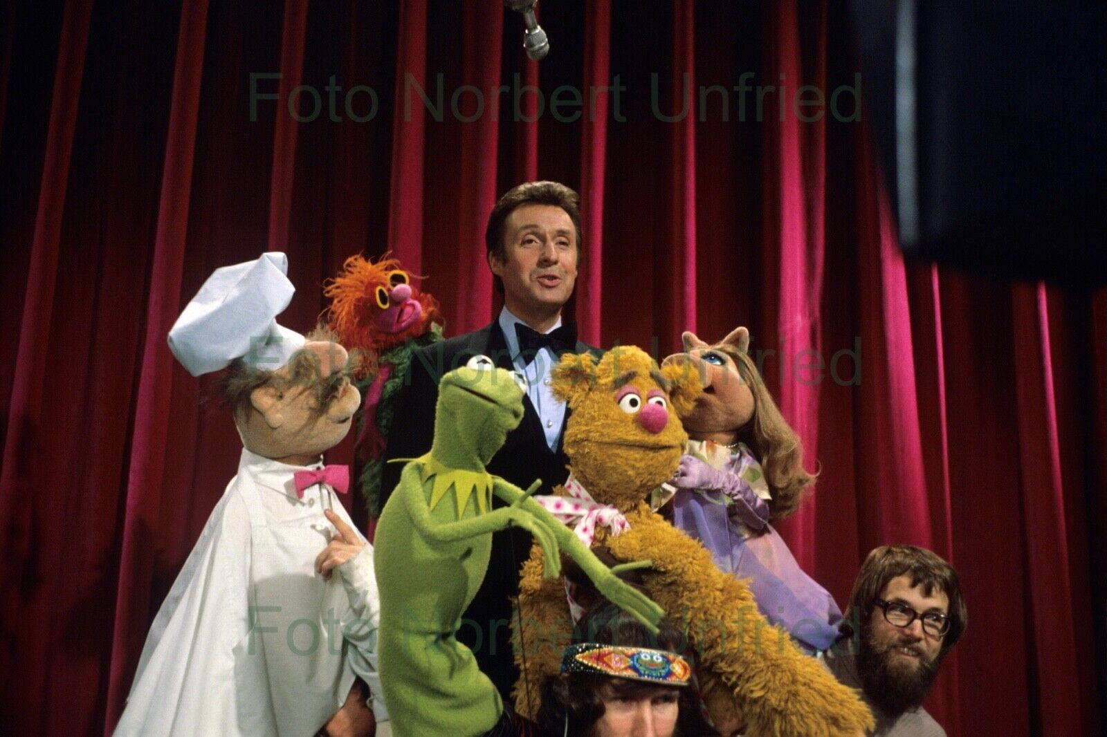 Peter Alexander - Muppets Foto 20 x 30 cm ohne Autogramm (Nr 2-256