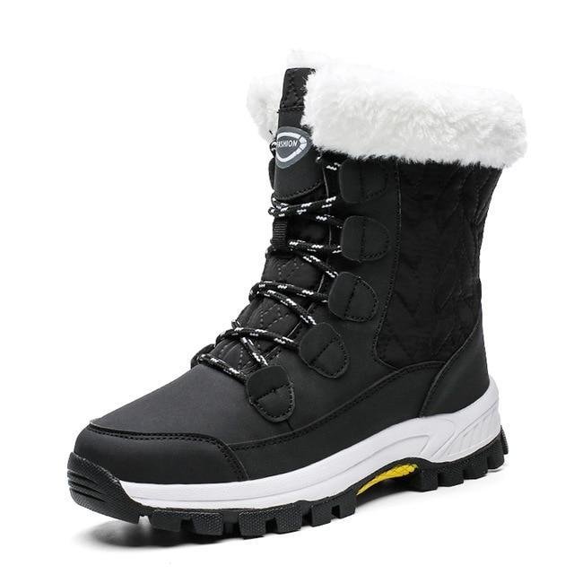 Women's Plus fleece Winter Boots