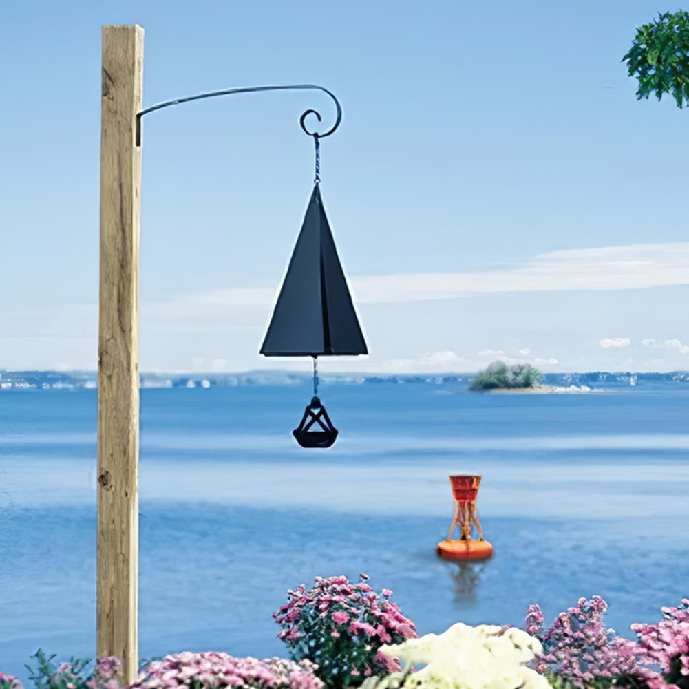 Triangle creative courtyard metal wind chimes