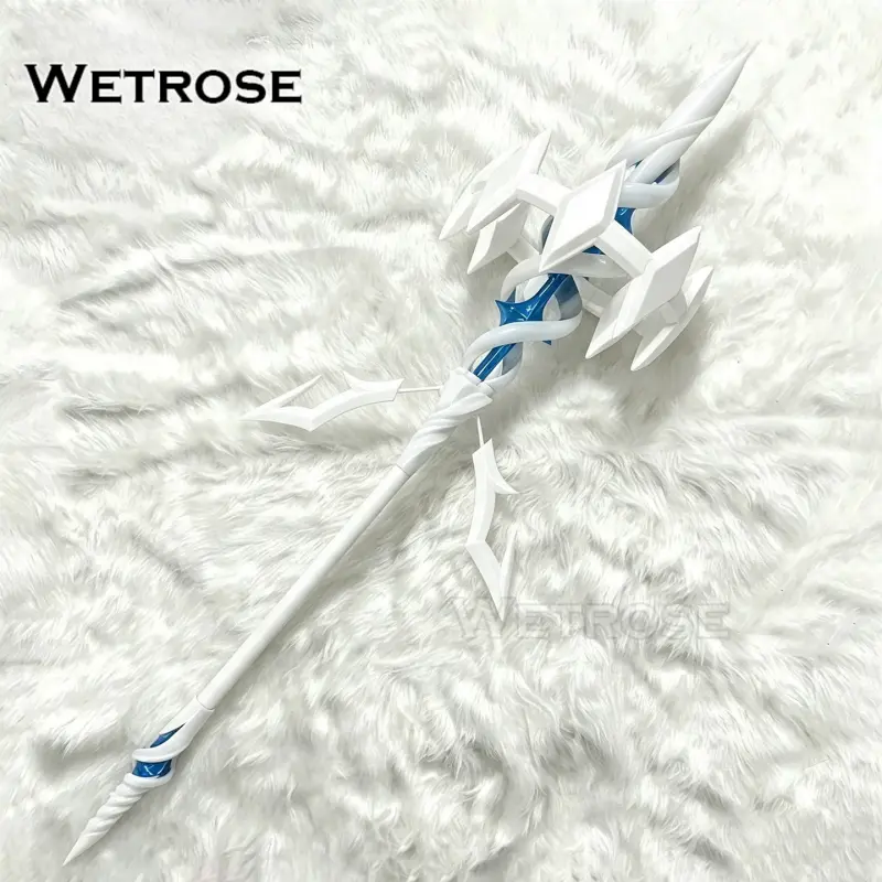 [Wetrose] In Stock Genshin Impact Tsaritsa Game Outfit Weapon Cosplay Prop