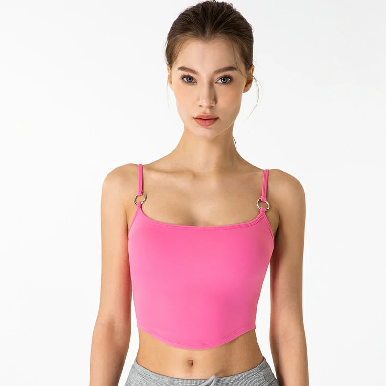 Hergymclothing cute athletic crop tops display