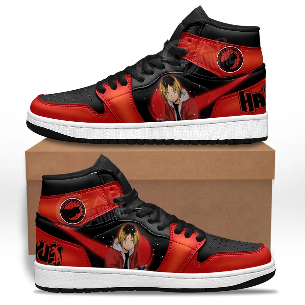 Kingofallstore - Kenma Kozume Sneakers Haikyuu Custom Anime Shoes