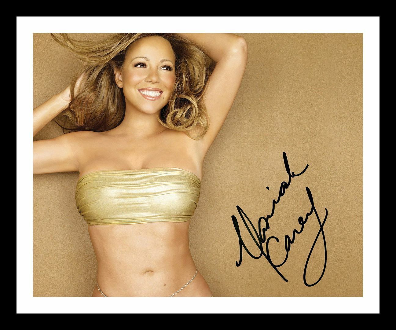 Mariah Carey Autograph Signed & Framed Photo Poster painting 5