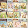 12PCS Diamond Painting Retro Easter Greeting Card Kit for Birthdays Thanksgiving & Special Occasion
