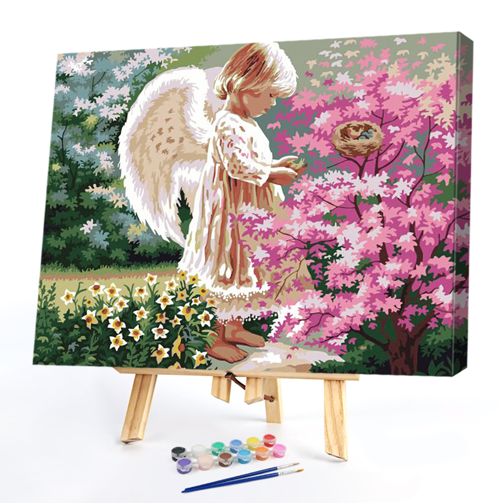 

40*50CM Paint By Numbers-Angel Bird, 501 Original
