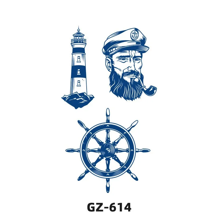 Sdrawing 2022 New Punk Trend Temporary Tattoo Lion Tiger Animal Pattern Juice Tattoo Waterproof Lasting Hot Girl Y2k Fake Tattoo