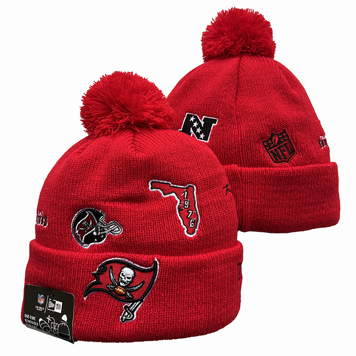 Tampa Bay Buccaneers Cuffed Knit Hat with Pom mysite