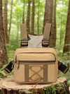 Outdoor Sports Chest Bag Trendy Functional Travel Backpack Oxford Cloth Vest Bag