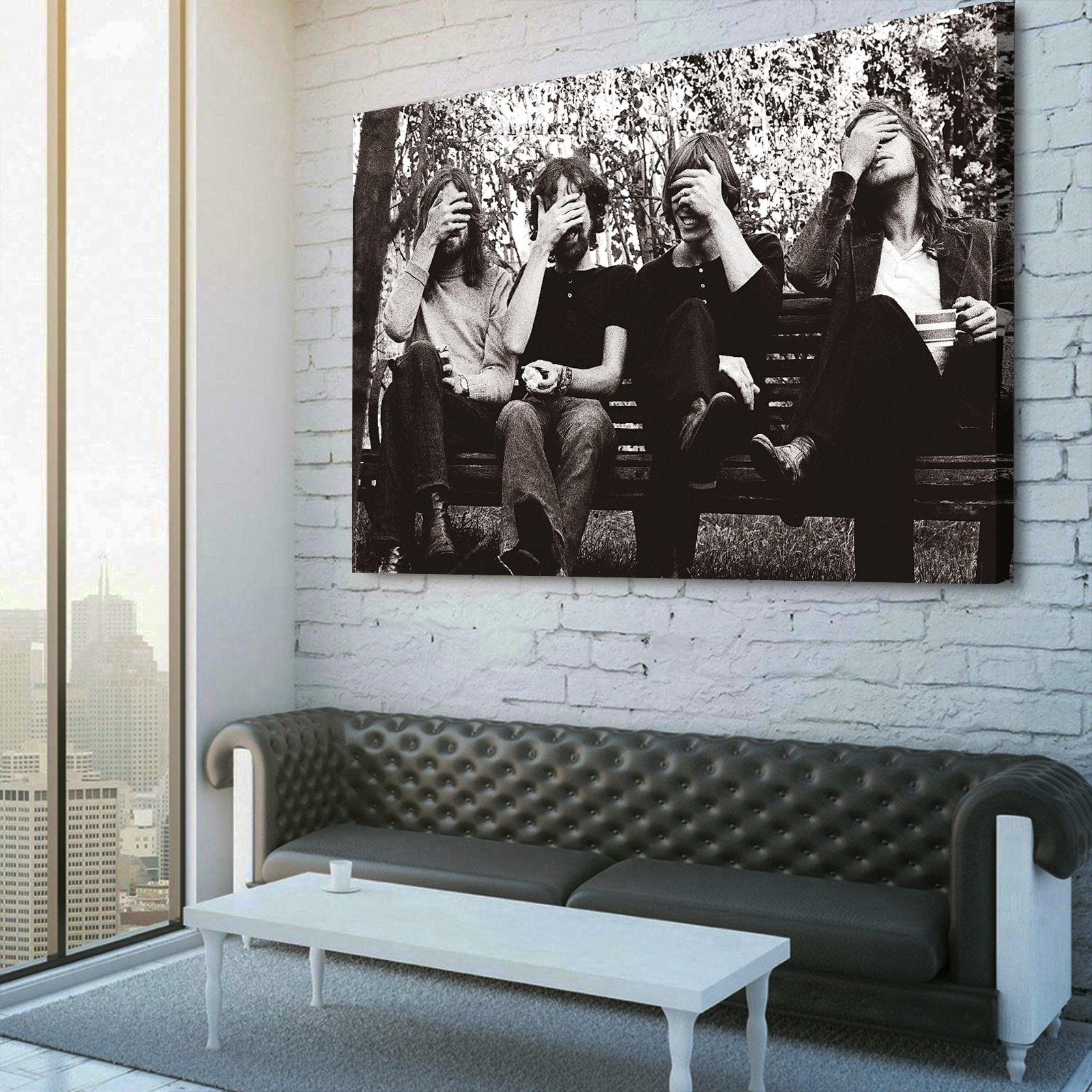 Pink Floyd 70's Vintage Photo Canvas Wall Art 