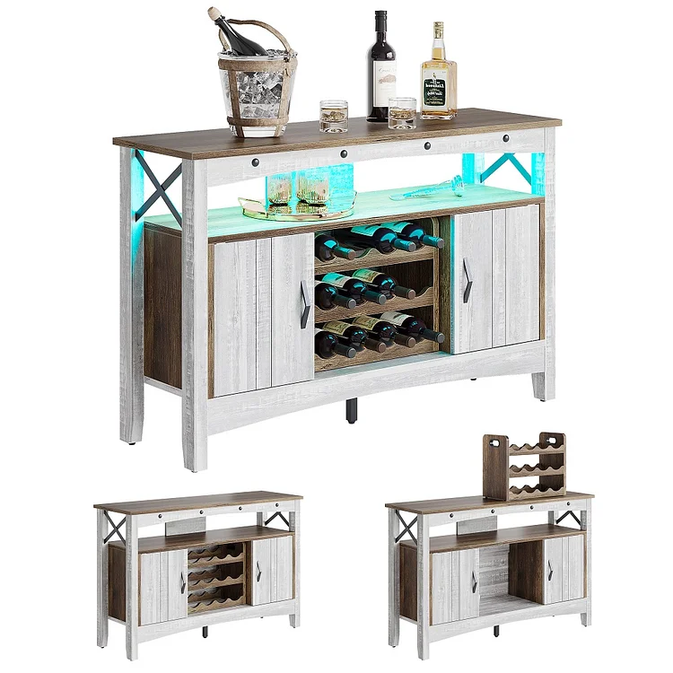 Bestier Storage Sideboard Buffet Cabinet