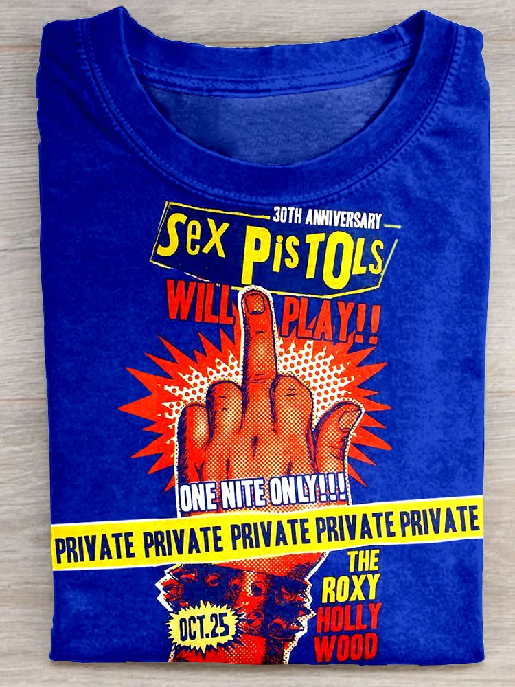 Eagerlys Middle Finger T-shirt Eagerlys