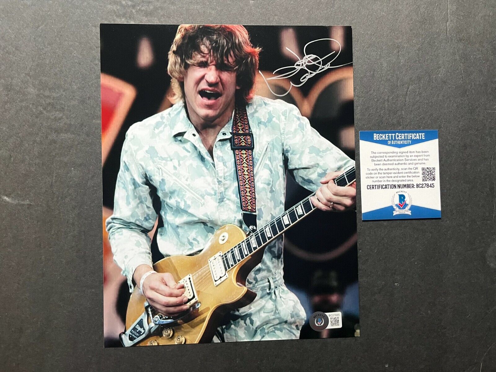 Joe Walsh Rare signed autographed classic Eagles 8x10 Photo Poster painting Beckett BAS Coa