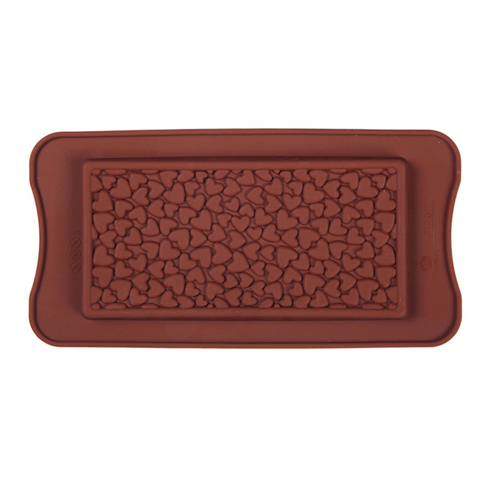 

Silicone Heart Pattern Chocolate Molds Mousse Mould Dessert DIY Baking Tray, 501 Original