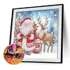 Diamond Painting-DIY Crystal Rhinestone Santa Claus