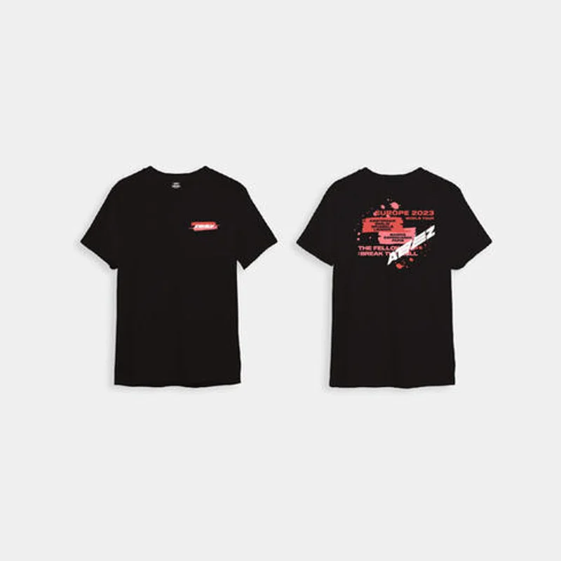 ATEEZ EUROPE TOUR POPUP ユニフォーム トレカ ユノ ATEEZ EUROPE TOUR 2023 POP-UP STORE T-SHIRT VER.1