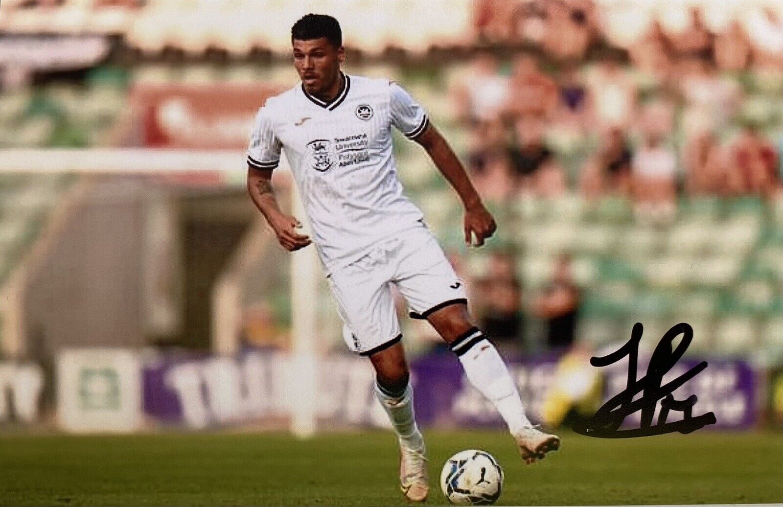 Joel Piroe Genuine Hand Signed Swansea City 6X4 Photo Poster painting 2