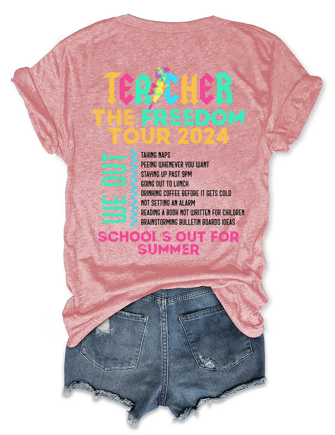 Teacher Summer Tour T-shirt