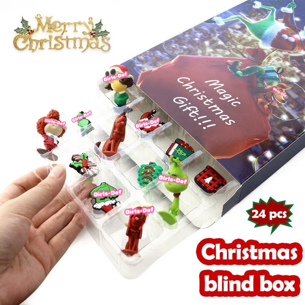 CHRISTMAS SURPRISE BOX self defense set with 24 Mystery Gifts advent calendar mystery box blind box