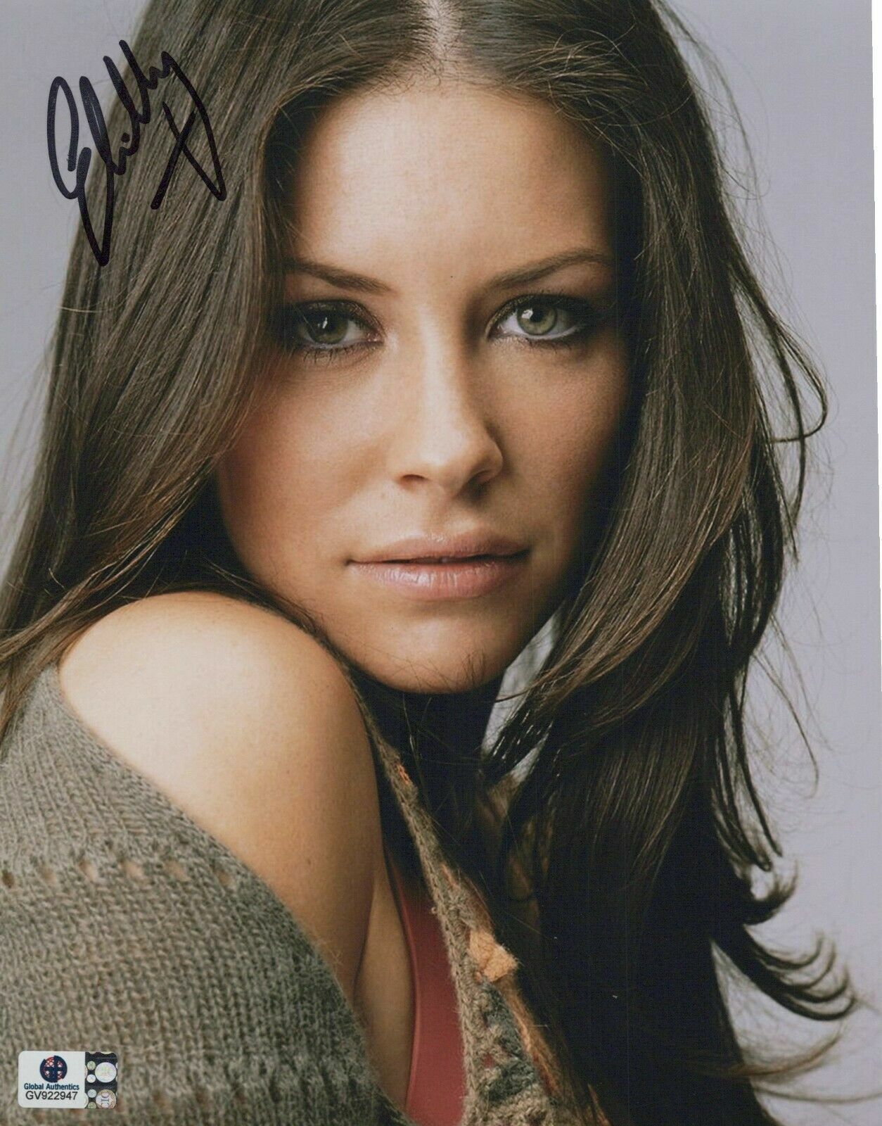 Evangeline Lilly authentic signed autographed 8x10 Photo Poster paintinggraph GA COA