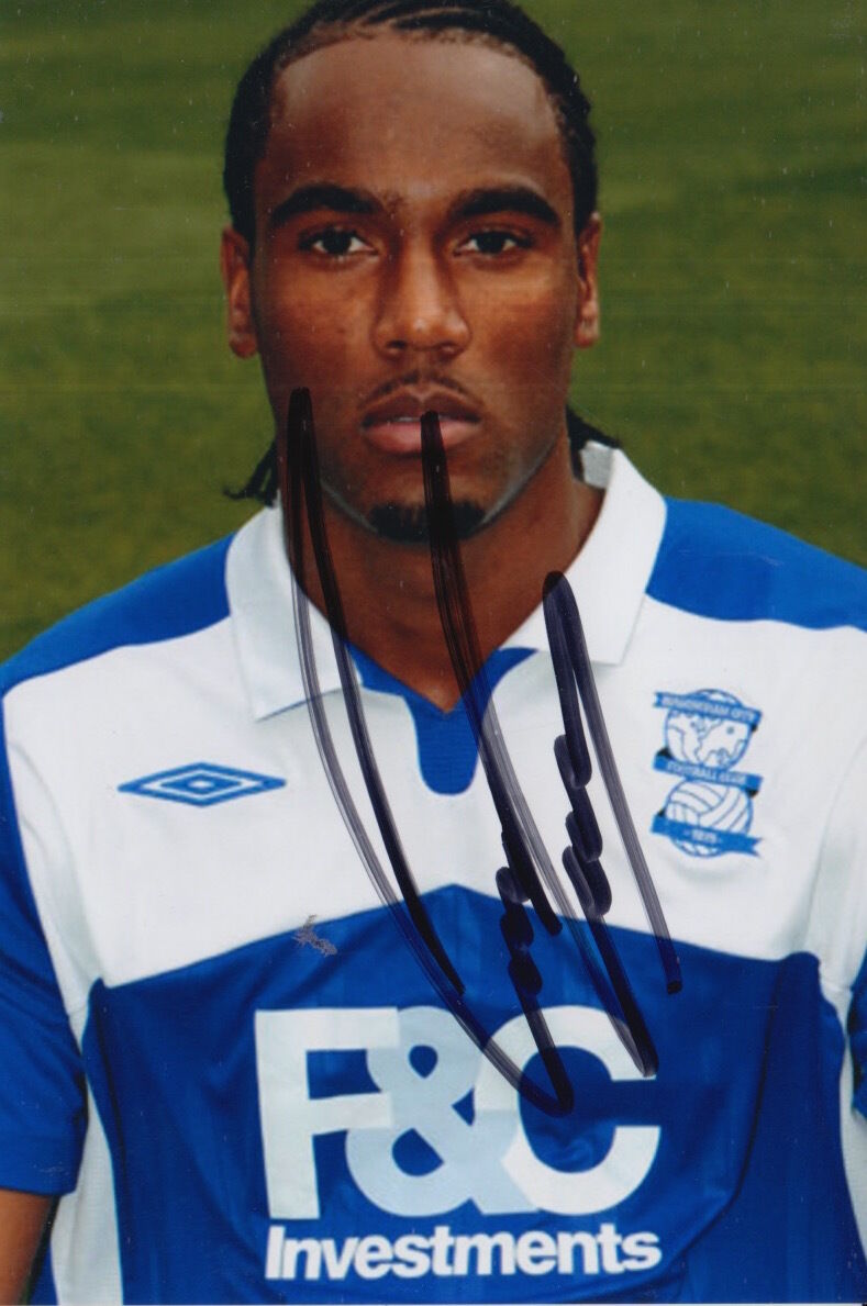 BIRMINGHAM CITY HAND SIGNED CAMERON JEROME 6X4 Photo Poster painting 2.
