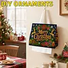 Diamond Tissue Organizer Exquisite Craftsmanship for Bathroom Bedroom Decor (Christmas)