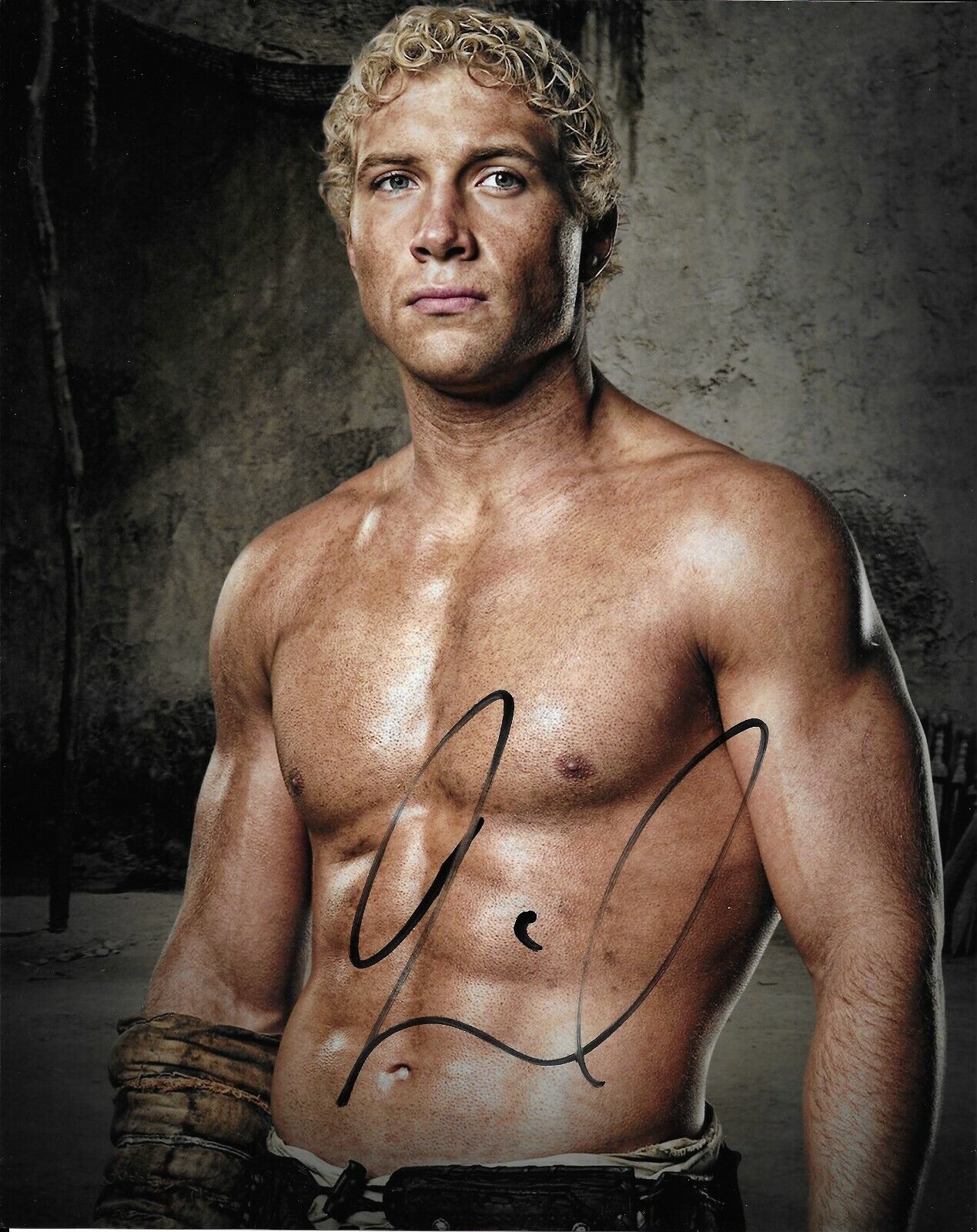 Jai Courtney Spartacus autographed Photo Poster painting signed 8x10 #1 Varro