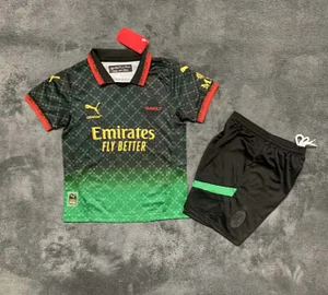 2024/2025 AC Milan Fourth Away Black Soccer Jersey 1:1 Thai Quality Kids Size