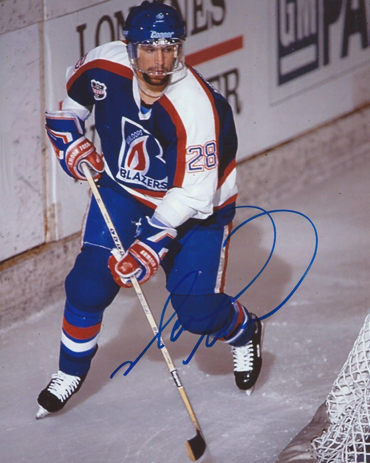 Mark Recchi Signed 8x10 Photo Poster painting Kamloops Blazers Autographed COA