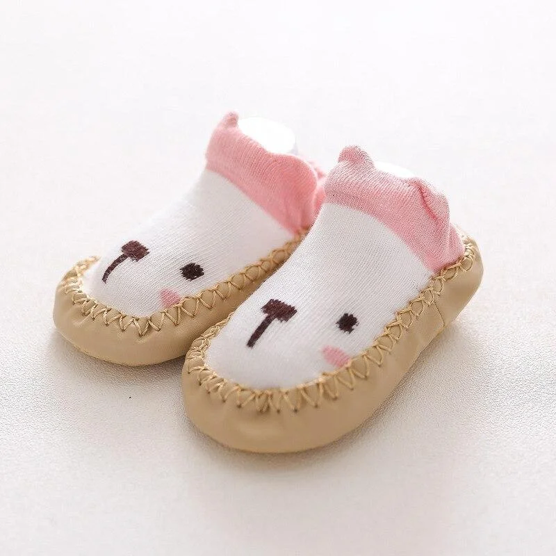 Infant Baby Socks With Rubber Soles Newborn Baby Girls Boys Shoes Autumn Baby Floor Socks Anti Slip Soft Sole Sock