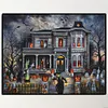 uk.everydayedeals Diamond Painting - Full Round - Halloween House(50*40cm)