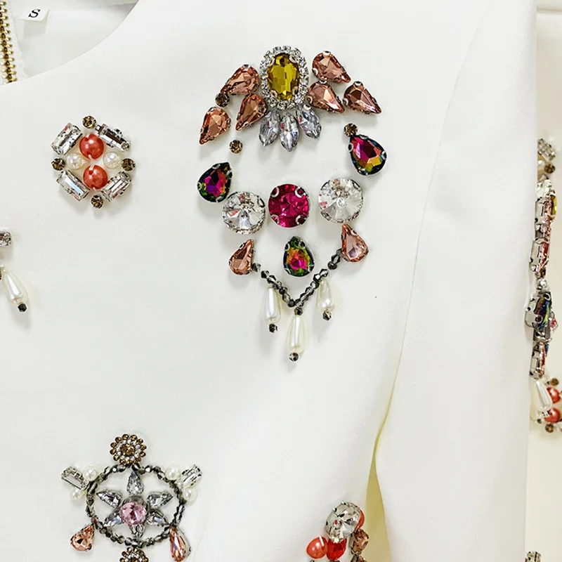 Nigikala Nigikala Star Fashion New Heavy Industry Nails Studded Short Top Skirt Two Sets