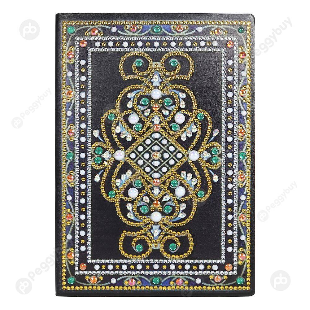 

Mandala-DIY Creative Diamond 50 Pages A5 Notebook, 501 Original