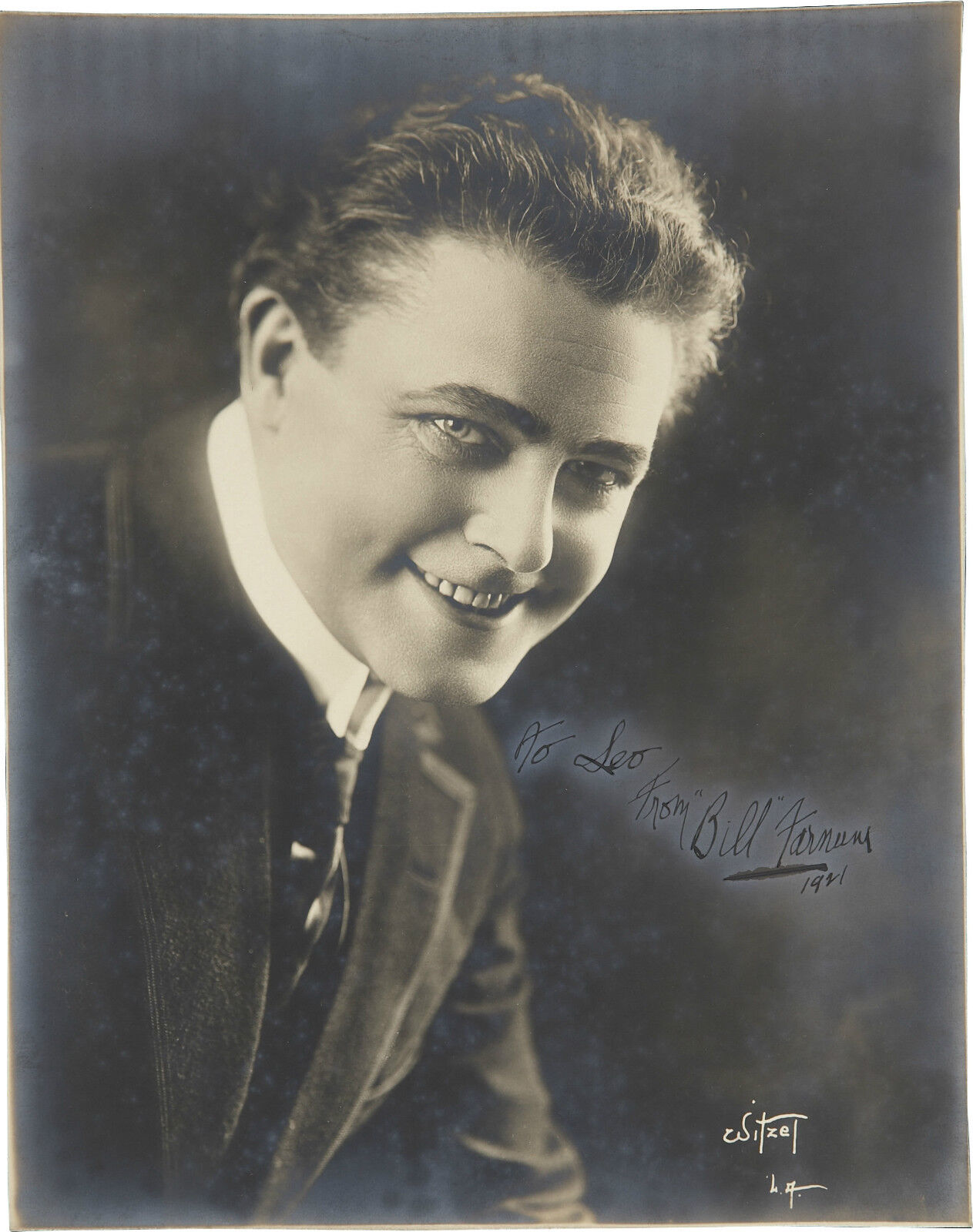 WILLIAM FARNUM Signed Photo Poster paintinggraph - Film Actor - preprint