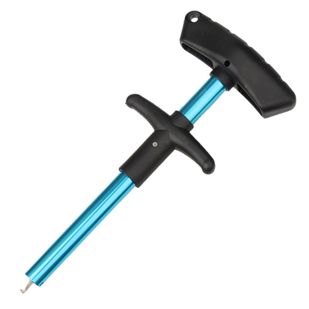 

17cm T Shaped Fishing Hook Remover Hooks Detacher Extractor Tackle (Blue), 501 Original