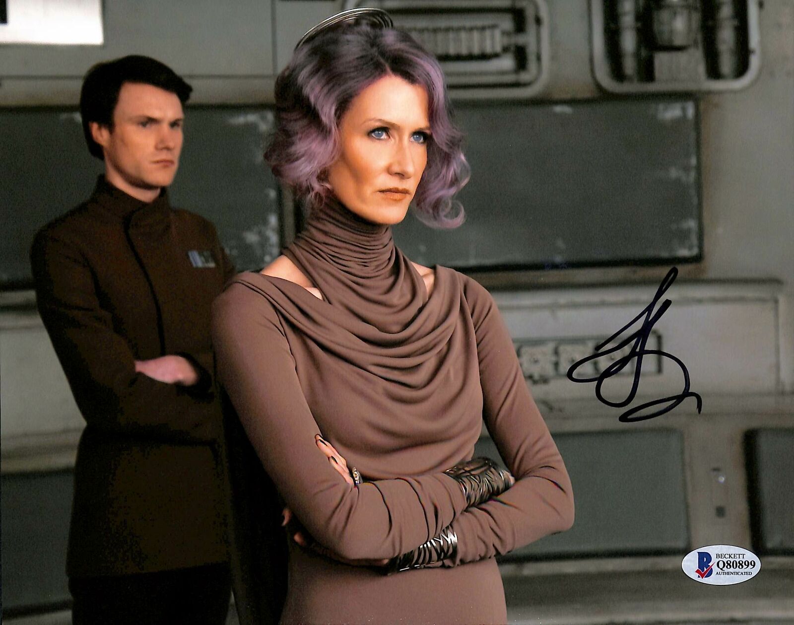 Laura Dern Star Wars The Last Jedi Authentic Signed 8x10 Photo Poster painting BAS #Q80899