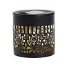 Solar Elegant Flower Wall Lights Waterproof Decorative Pathway Light 7-Color Changing Metal Projector Lamps for Backyards/Patio/Porch