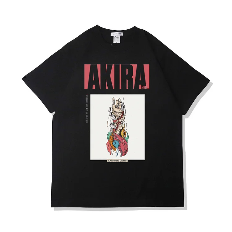 Pure Cotton Akira Anime Retro Aesthetic T-shirt weebmemes