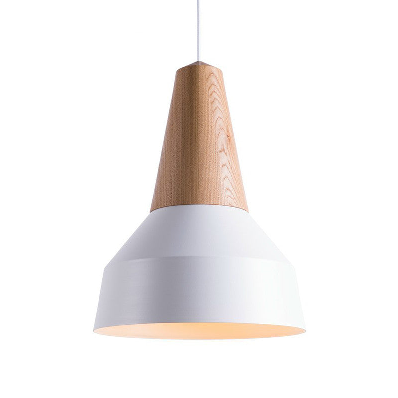 LundLund Minimalist Scandinavian Wooden Pendant Light
