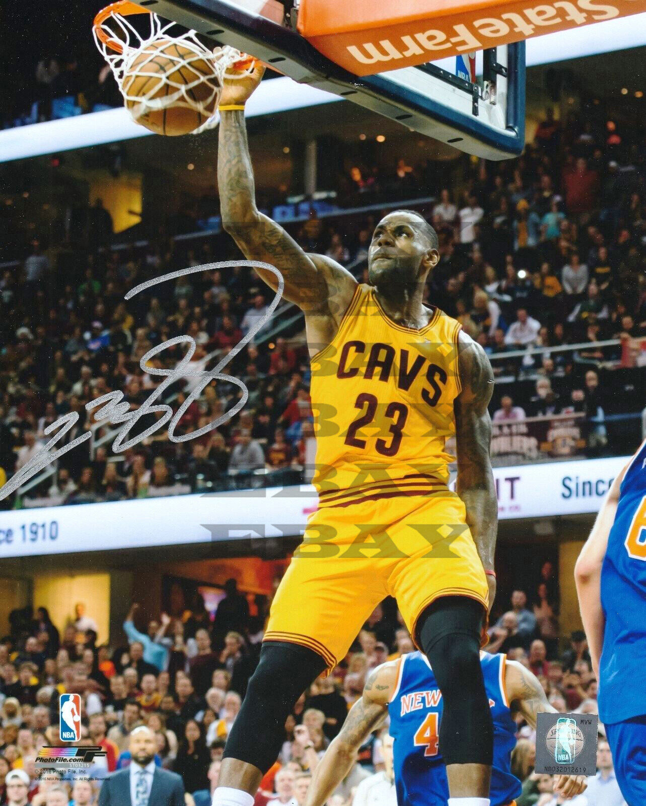 LeBron James~Cleveland Cavaliers~ Signed 8x10 Autographed Photo Poster painting Reprint