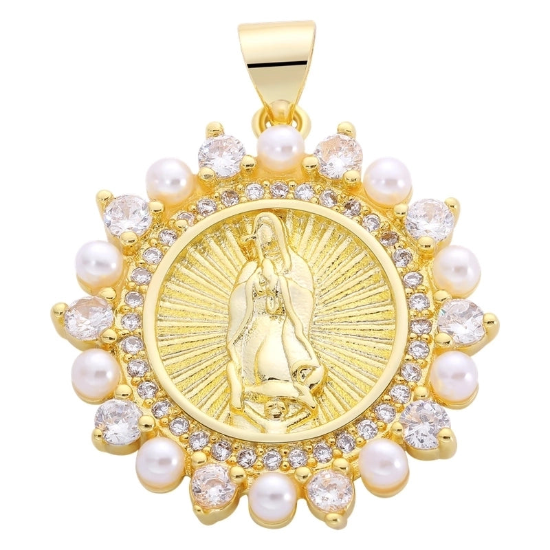 1 Piece 18 * 24mm Alloy Copper Pearl Zircon Tortoise Wings Butterfly Pendant