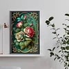 (40*60cm)Vintage Rose - Full Round Drill Diamond Painting