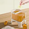 5L Cold Kettle with Faucet & Bracket Refrigerator Juice Water Pitcher for Home