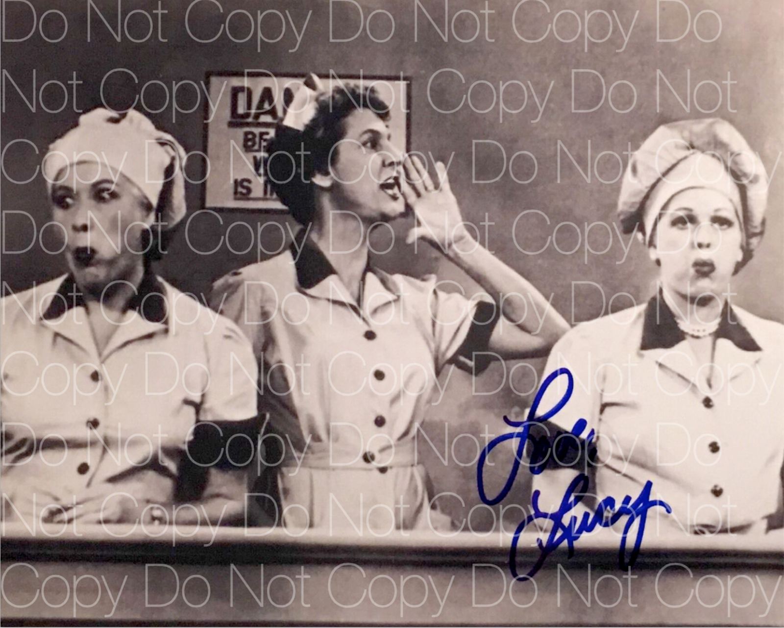 I Love Lucy signed Lucille Ball 2 8X10 Photo Poster painting picture poster autograph RP