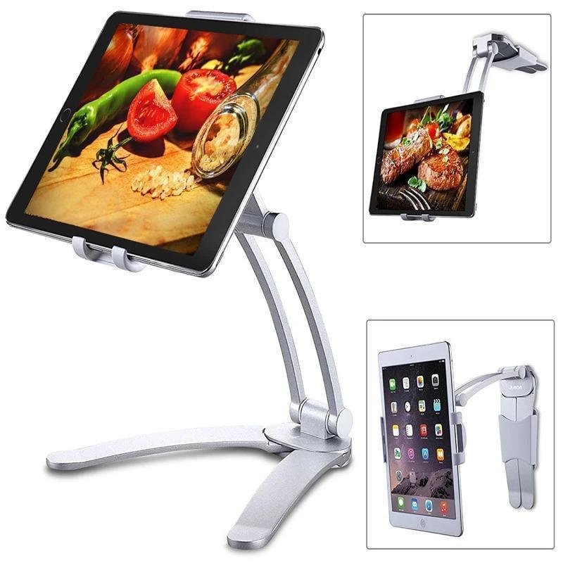 3-in-1 Wall Counter Top Kitchen Tablet Stand