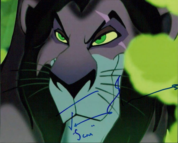 Jeremy Irons (The Lion King) signed 8x10 Photo Poster painting In-person