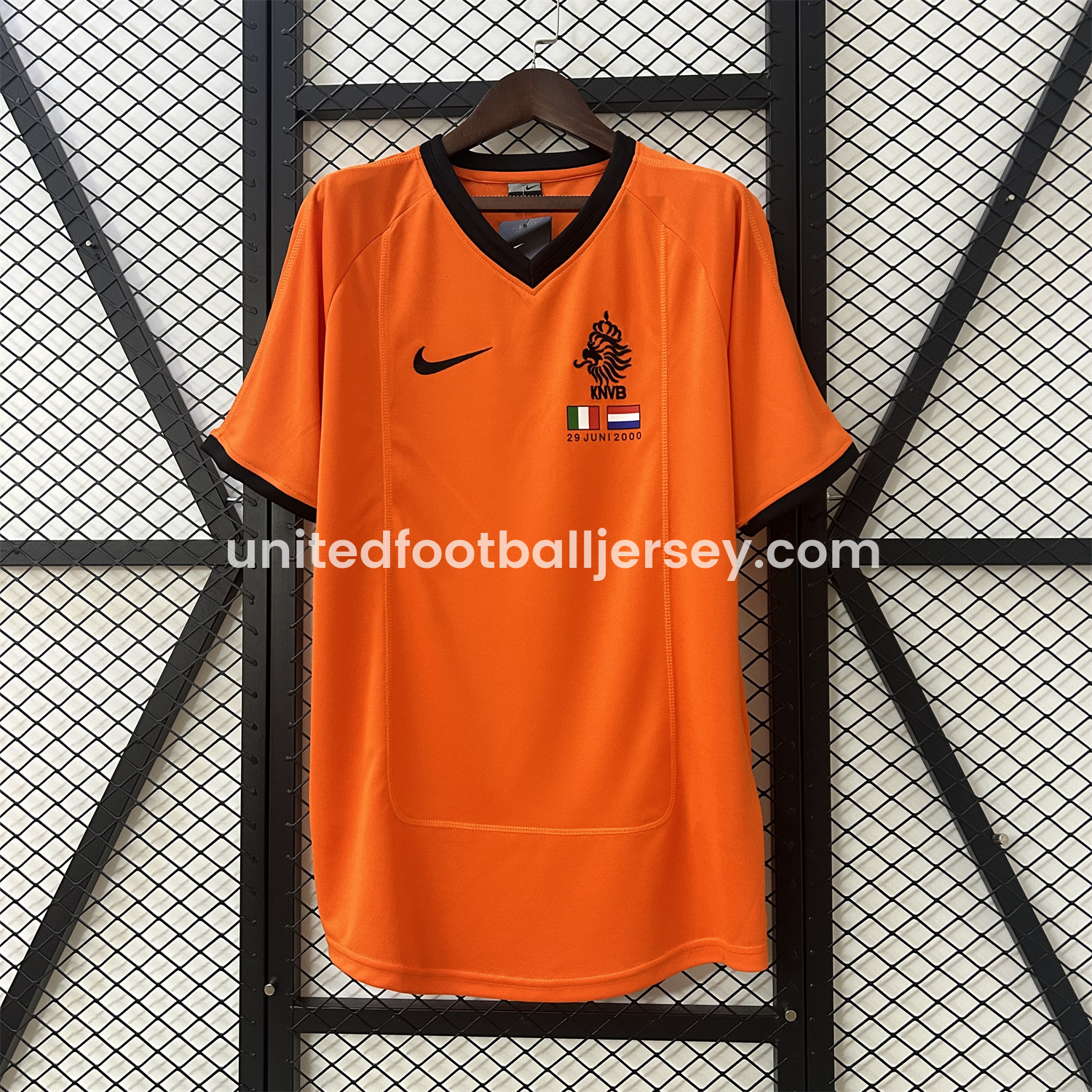 Retro Netherlands 2000 Home Stadium Jersey