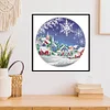 Stamped Cross Stitch-Winter Scenery(35*35cm)