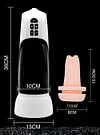 XT4 6-in-1 Huge Size Male Stroker Hands-free Heating Base Masturbation Cup